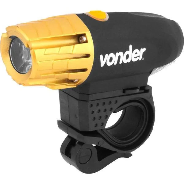 Lanterna Dianteira para Bicicleta Recarregável - VONDER