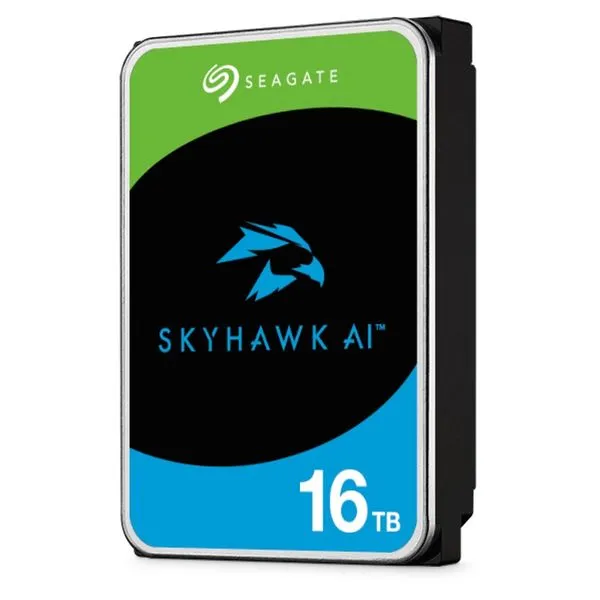 Disco Rígido Seagate Interno para DVR 3.5" SATA 16.0TB SkyHawk AI 7200RPM