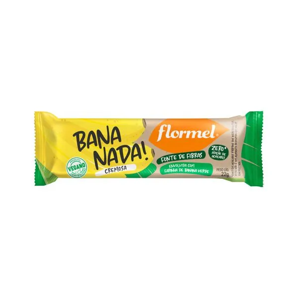 Flormel Bananada 22gr Cremosa