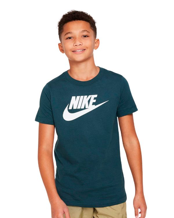 Camiseta Nike Futura Unissex - G 12-13 anos