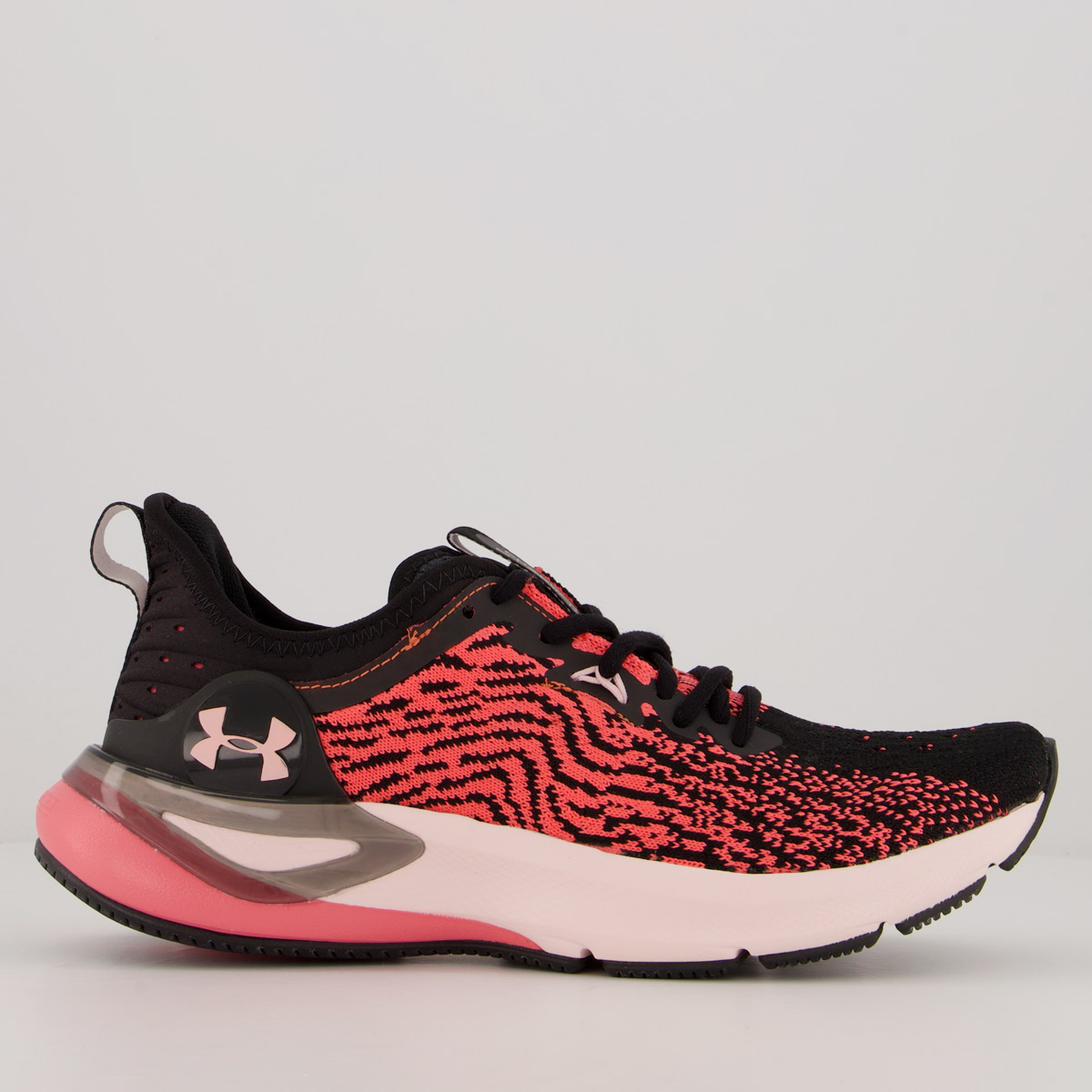 Tênis Under Armour Charged Stamina Feminino Preto e Rosa