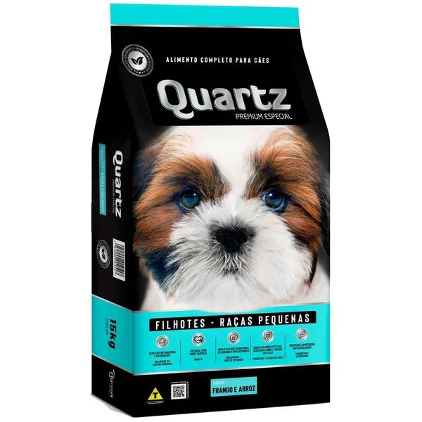 Ração Quartz Cão Filhote Raça Pequena 10,1kg (MP)