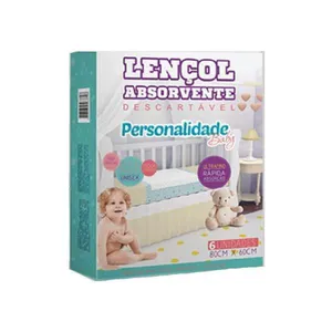 Lençol Descartável Personalidade 80X60 6 Unidades