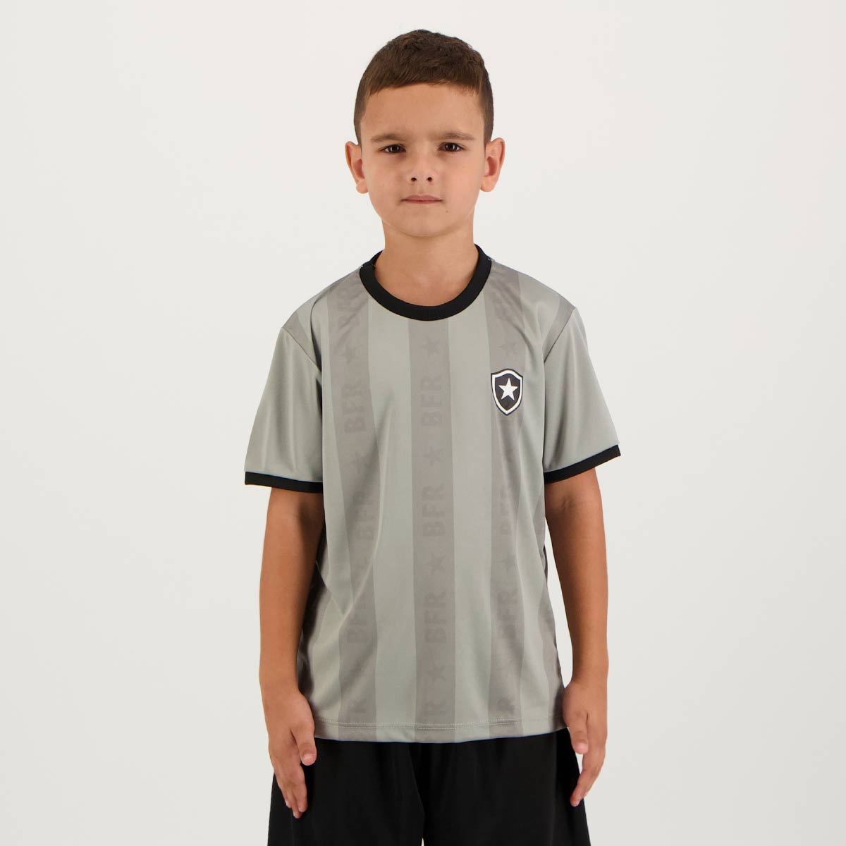Camisa Botafogo Whip Infantil Cinza