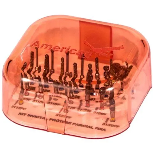 Kit Protese Fixa Completo American Burrs Uea (MP)