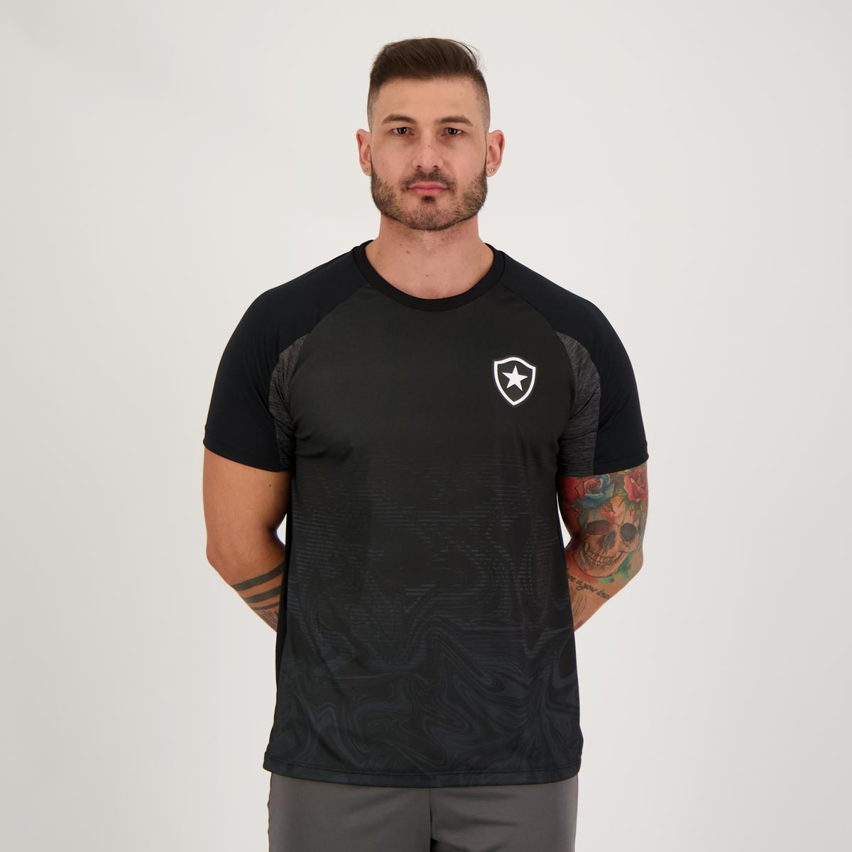 Camisa Botafogo Asphalt Preta