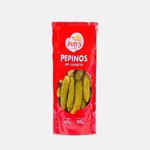 Pepino em Conserva Pouch Petry 200g PEPINO CONSERVA POUCH PETRY 200G
