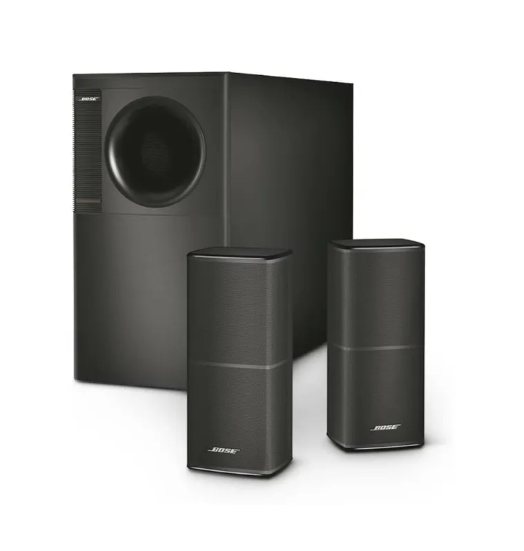Caixa aberta devolução Bose Acoustimass 5 Série V Sistema Home Theater 110v Preto