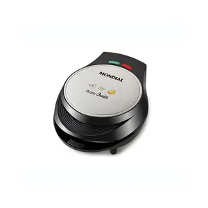 Omeleteira Elétrica OM-01 220V 1000W Prepara 2 Omeletes ao Mesmo Tempo Preto Mondial Omeleteira Elétrica OM-01 220V 1000W para 2 Omeletes Simultâneas Preto Mondial