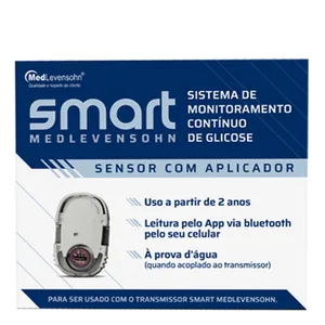 Sensor de Monitoramento Contínuo de Glicose Medlevensohn 1 Unidade