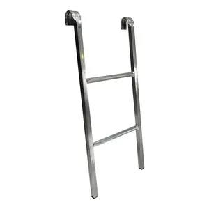 Escada De Ferro Para Cama Elástica Chicoplay 2 Degraus 70 Cm sem variação