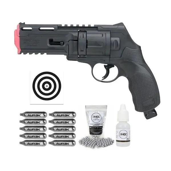 Revólver Pressão Co2 Hdr T4f 50 Gen2 Ltl +10 Co2 alvos Itens