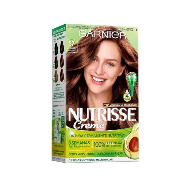Tintura Nutrissee Kit 57 Chocolate Puro TINT NUTRISSE KIT 57