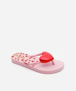 chinelo infantil belle amour ipanema rosa 29-30