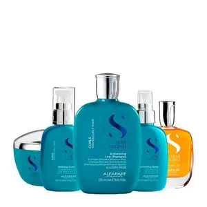 Kit Alfaparf Milano Professional Semi Di Lino Curls Home Care - 5 Produtos Kit