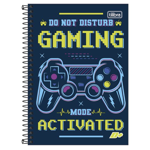 Caderno Tilibra Espiral Capa Dura 1/4 D Mais 96 Folhas Capas Diversas - Item Sortido