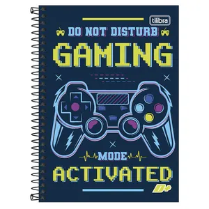 Caderno Tilibra Espiral Capa Dura 1/4 D Mais 96 Folhas Capas Diversas - Item Sortido