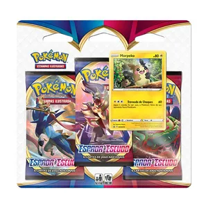 Jogo Pokémon EE1 Copag Blister Triplo Espada e Escudo