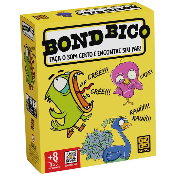 Jogo De Tabuleiro - Bond Bico - Grow