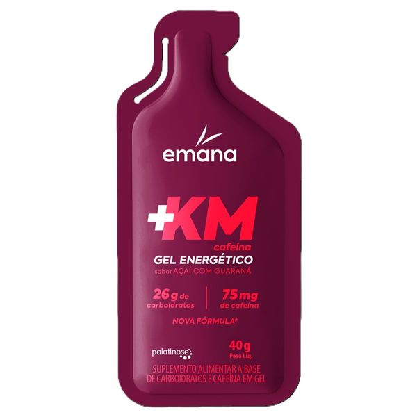 Gel Energético + Km Sabor Açaí Guaraná 40g