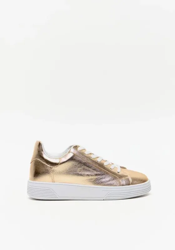 Tênis Com Logo Lateral Amarelo 35