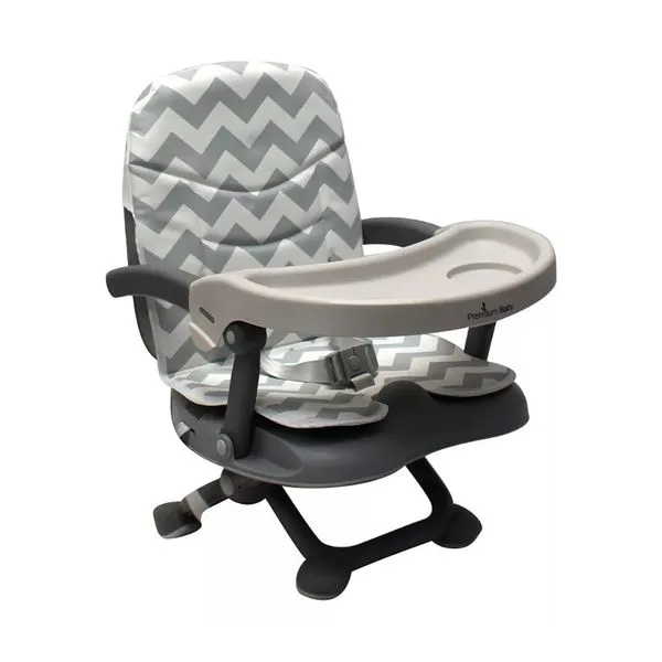 Cadeira De Alimentação Portátil Premium Baby Cloud Cinza PPB9CRF012 (MP)
