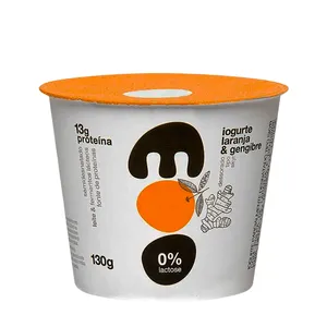 Iogurte Laranja e Gengibre Sem Lactose Moo - 130g