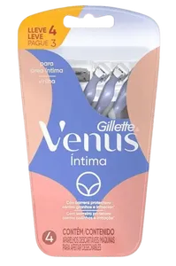 Gillette Venus Íntima 4 Unidades