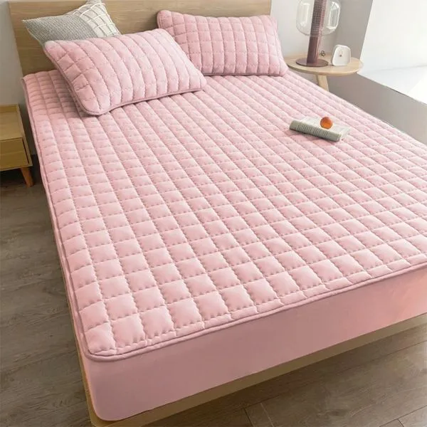 Lençol Impermeável para Colchão Matelado com Elástico Microfibra 100% Poliéster 87cm X 42cm X 8cm 1 Peça Rosê OEM Lençol Impermeável para Colchão Matelado Microfibra 100% Poliéster 87cm X 42cm X 8cm 1 Peça Rosê OEM