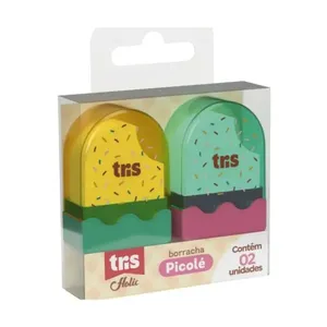 Borracha TRIS Holic Picolé com 2 Unidades