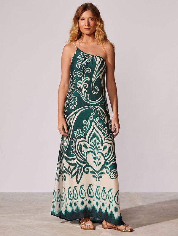 Vestido Longo Estampado Antibes VERDE M