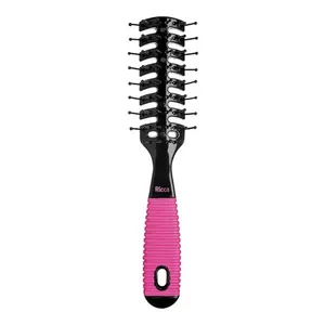 Escova De Cabelo Ricca Ventilada Black&Pink 1 Unidade