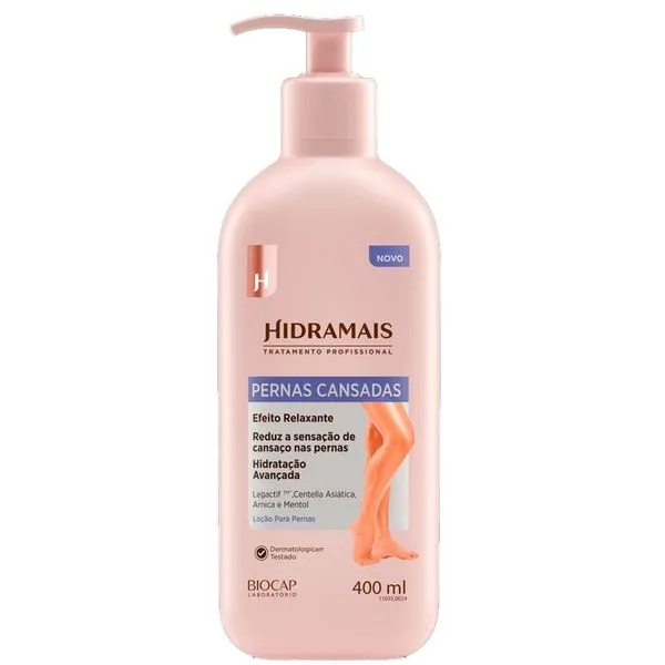 Loção Pernas Cansadas Hidramais Alívio e Revitalização 400ml