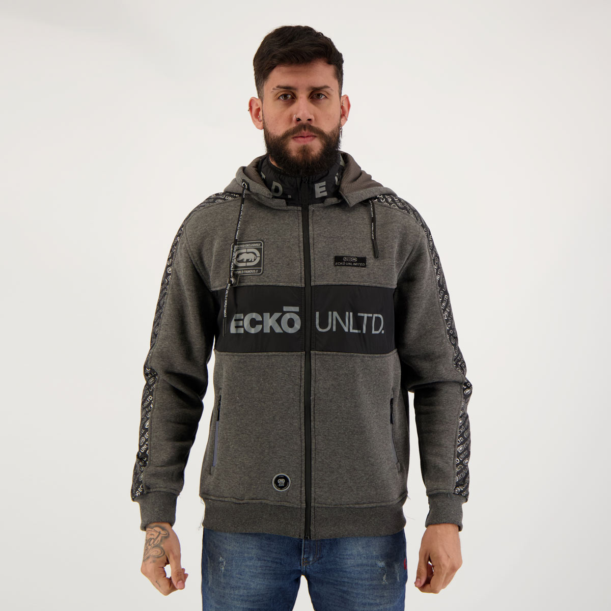 Jaqueta Ecko Classic Cinza