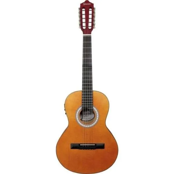 Viola Eletroacústica VS14EQ com Equalizador 3 Bandas e Afinador Cromático Acabamento Natural Fosco Marrom Giannini Viola Eletroacústica VS14EQ 10 Cordas em Cinco Pares Acabamento Natural Fosco Marrom Giannini