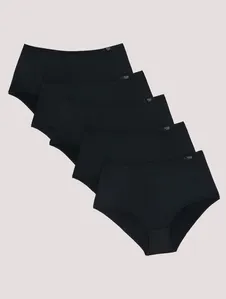 Kit de Calcinhas Maxi Classic - 5 Und PRETO XG