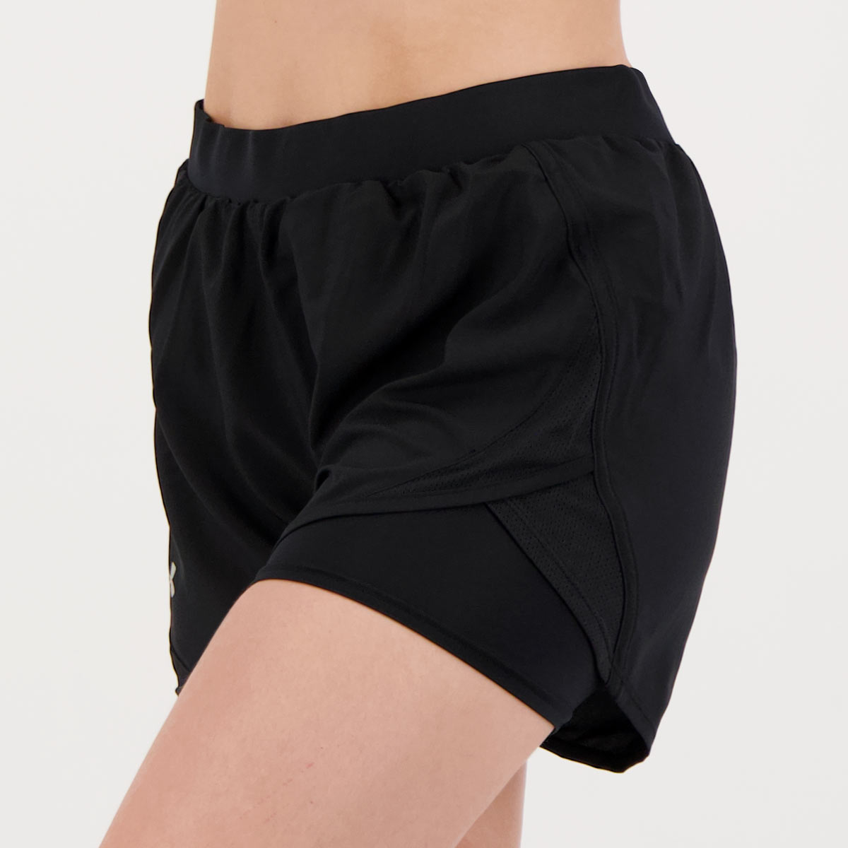 Shorts Under Armour Fly By 2.0 Feminino Preto