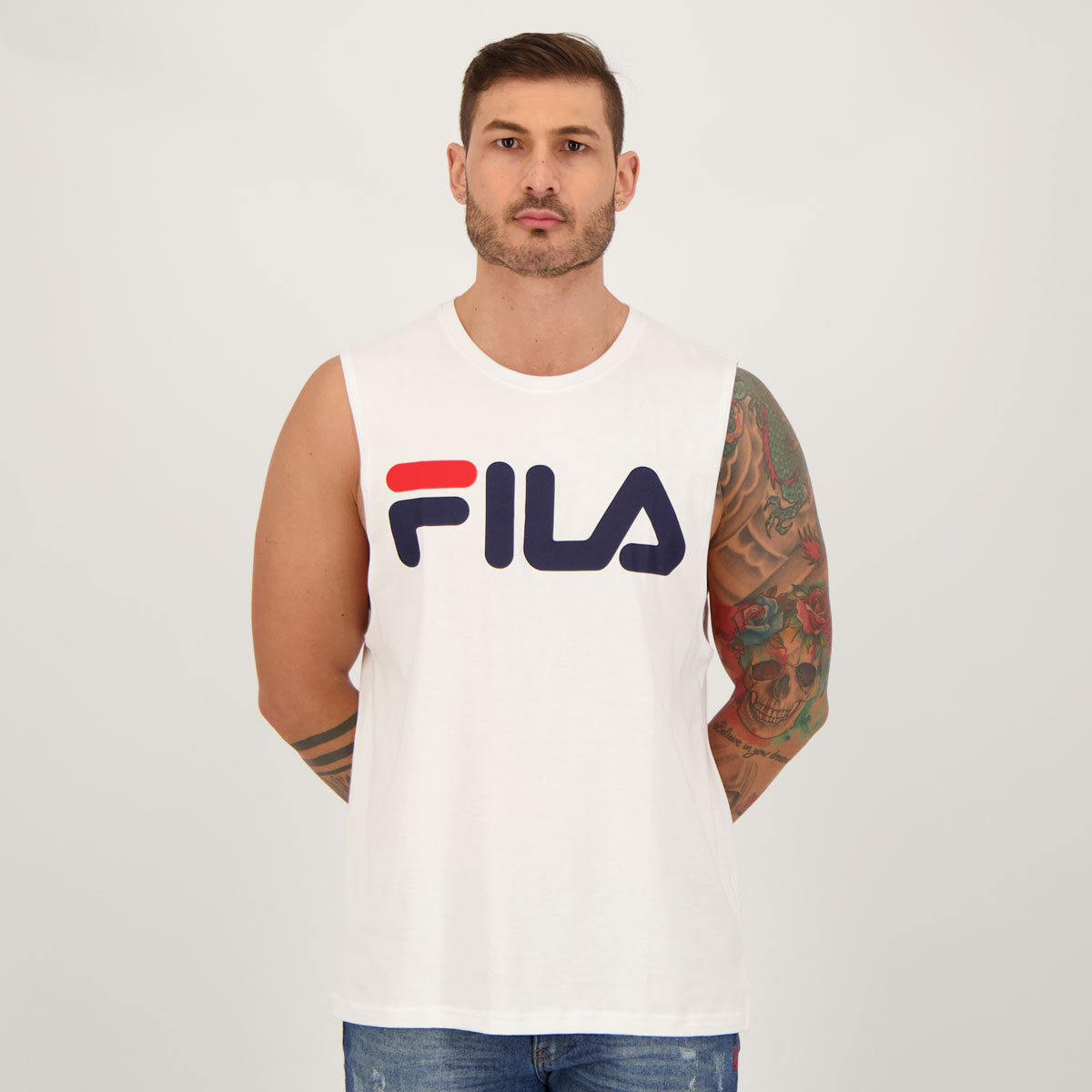 Regata Fila Letter Premium Branca