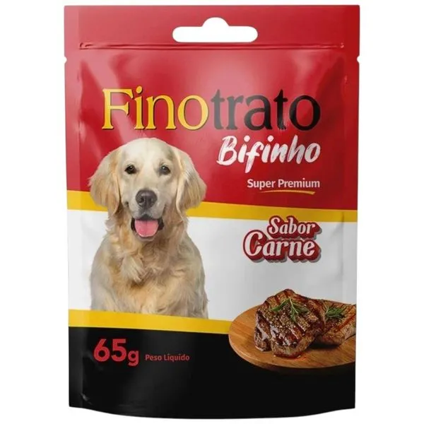 Petisco Bifinho Finotrato Carne 65g (MP)