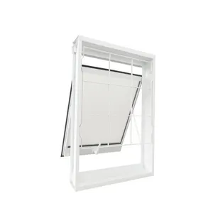 Janela Maxim-ar Grade Quadriculada Vidro Boreal 60X60X12 Qualitysol Ramassol