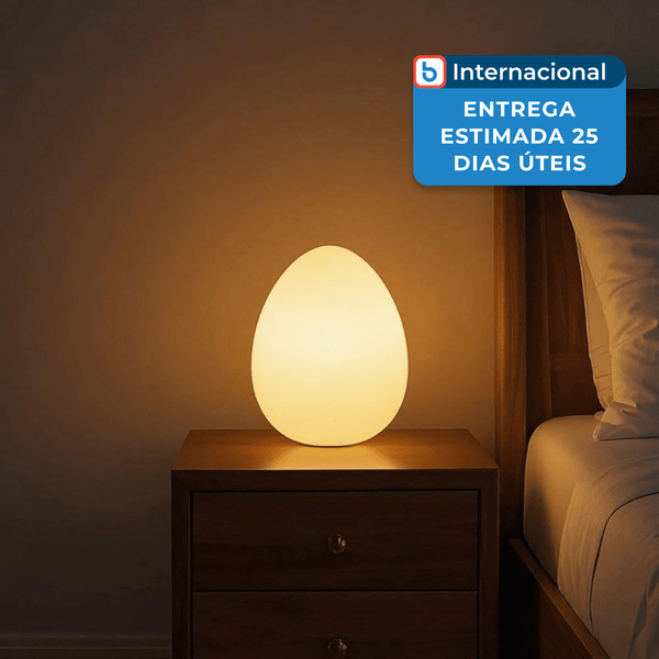 Luminária Mr.Go LED Ovo Colorido A-MBI