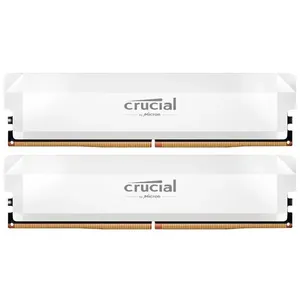 Memória RAM CP2K16G64C38U5W DDR5 32GB 6400MHz Latência CL38 Branco Crucial Basics Memória RAM CP2K16G64C38U5W DDR5 32GB 6400MHz Branco Crucial Basics