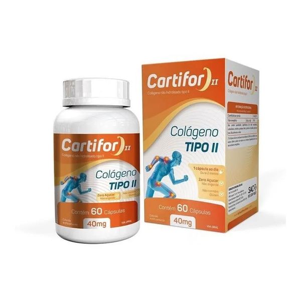 Cartifor II Colágeno Tipo 2 60 Cápsulas