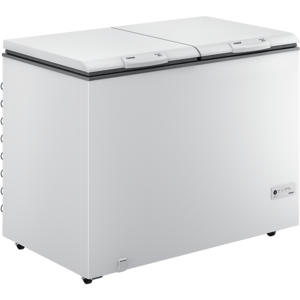 Freezer Horizontal Consul 2 Tampas, 414L, Controle Eletrônico, Branco - CHB42EB 110V