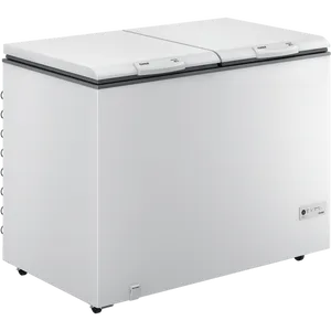 Freezer Horizontal Consul 2 Tampas, 414L, Controle Eletrônico, Branco - CHB42EB 110V