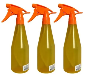 Kit 3 Pulverizador Manual Ultrajet 500ml Guarany Laranja