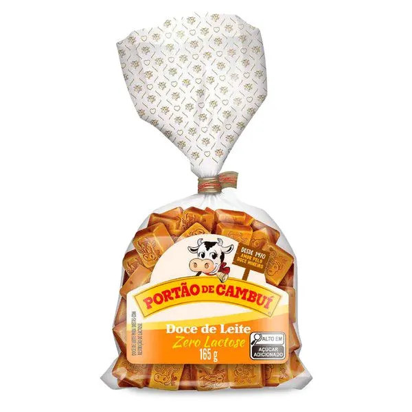 Doce de Leite Zero Lactose 165g 190101 - Portão de Cambuí