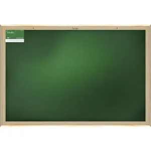 Quadro Escolar Souza Office 100x80cm Moldura Madeira Pinus Pacote com 2 Verde Quadro Escolar Souza Office 100x80cm Madeira Pinus Pacote com 2 Verde