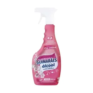 Multiuso Guimarães Flor de Cerejeira com Álcool 500ml LIMPADOR MULTIUSO 500ML GUIMARAES C/ALCO