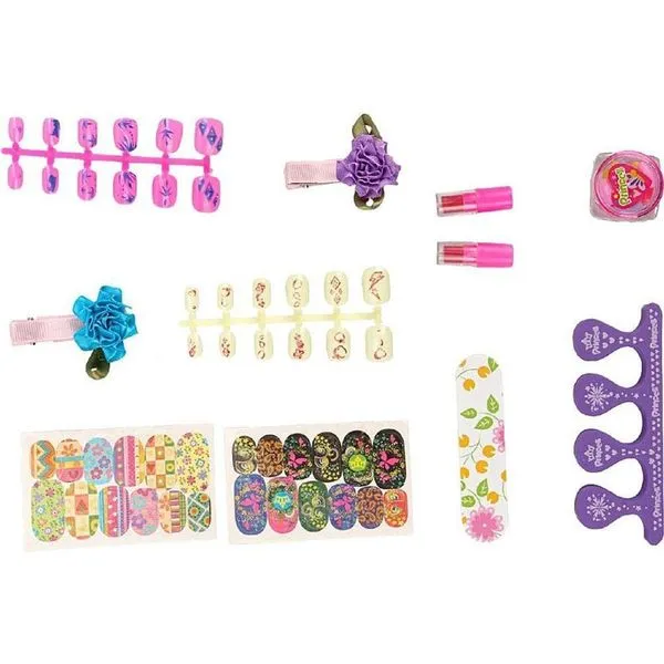 Kit de Unhas Decoradas Infantil Completo com Acessórios para Criatividade e Diversão Homeplay Kit de Unhas Decoradas Infantil Completo com Acessórios Homeplay